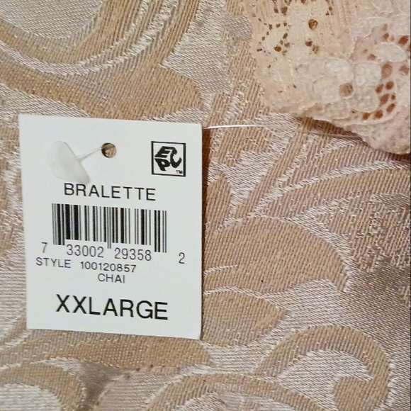 Jenni Intimates Bralette XXL Beige. - Picture 8 of 8